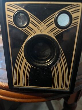 Sears Black and Gold Box Camera